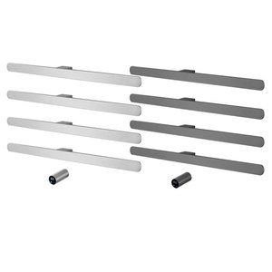 Electric Towel Rack 4 Bars Wall Mounted Carbon Fiber Heating For Bathroom Drying - Product Image 3