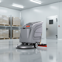 Nettoyeur de sols industriel électrique compact CleanHorse XP530E, largeur de nettoyage 530 mm, efficacité 2000/h pour les centres commerciaux