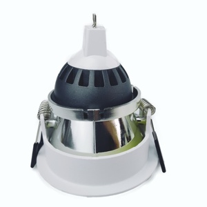 MR16 đèn cốc hình elip miệng có thể điều chỉnh đơn giản ánh sáng tại chỗ khung nhúng Downlight khách sạn kỹ thuật trần ánh sáng <span class=keywords><strong>Kit</strong></span> - Product Image 5