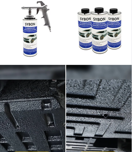 Peinture de châssis automobile de qualité supérieure, insonorisante et antirouille, forte couverture, peinture de retouche automobile noire, populaire aux États-Unis - Product Image 4