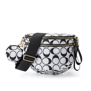 Borse a <span class=keywords><strong>Tracolla</strong></span> di Grande Capacità all'Ingrosso, <span class=keywords><strong>Borsa</strong></span> a Spalla Regolabile, Marsupio Spazioso in Nylon con Portafoglio Piccolo - Product Image 6