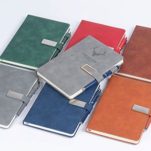 สมุดโน้ตปกหนัง PU แบบแข็งพร้อมตัวล็อคแม่เหล็ก ขนาด A5 ปรับแต่งได้ตามต้องการ สำหรับโปรโมชั่นพิเศษ - Product Image 3