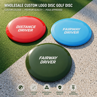 Disques de golf professionnels personnalisés avec logo pour tournoi – Standard, Distance, Driver, Fairway, Mid-Range, Putter – Matériau PE – Vente en gros