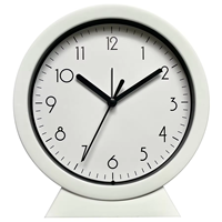 Horloge de bureau de dessin animé pour chambre à coucher, chevet, mouvement à quartz silencieux écologique, design Art Déco, décorative, personnalisée, moderne, analogique