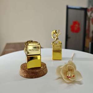 Factory Direct <strong>Mini</strong> 8ML Cube Opulent Car <strong>Diffuser</strong> Glass Bottle Hanging with Screw Cap - Product Image 1