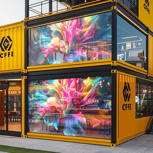 Modulo Display LED Olografico Invisibile Anti-Riflesso Personalizzabile con CMS Basato su Cloud per Pannelli Video a Parete per lo Shopping - Product Image 1