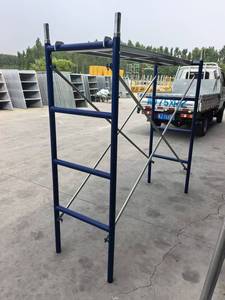Sistema di Ponteggio Mobile in Acciaio Zincato con Telaio a H 1700*600*1800mm, Scala da Costruzione e Ponteggio per Muratori - Product Image 3