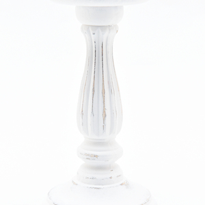 Chandelier <span class=keywords><strong>haut</strong></span> <span class=keywords><strong>en</strong></span> <span class=keywords><strong>bois</strong></span> blanc 2 tailles, 1 pièce, décoration de table quotidienne, mariage, église, Vintage - Product Image 3
