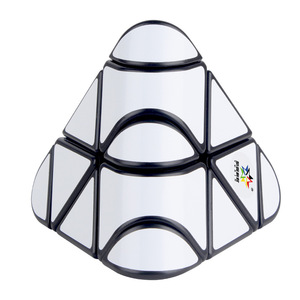 Yuxin Black Qilin Pyramid Cube 3x3, jouet éducatif lisse sans autocollants pour enfants de 8 à 13 ans, unisexe, puzzle stimulant le cerveau - Product Image 5