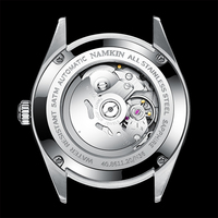 Reloj mecánico de lujo para hombre de acero inoxidable 316L de 42MM, reloj de pulsera automático japonés NH36 con fecha y día, resistente al agua hasta 50M