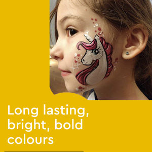 Peinture de <span class=keywords><strong>visage</strong></span> professionnelle non toxique arc-en-ciel 30g pour enfants bonne couverture perle métallique fournitures de peinture corporelle pour enfants et femmes - Product Image 5