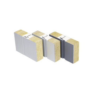 Panel Sándwich de Lana de Roca con Sellado de Poliuretano para Bordes, Placa Decorativa Metálica para Paredes Exteriores de Almacenes - Product Image 3