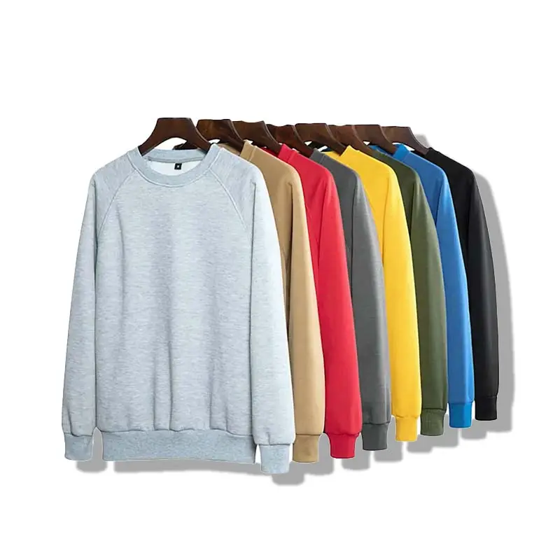 Super Quality Cheap Custom Blank Hoodies crewneck sweatshirts Mens sweater long sleeve sweat fleece sweatshirt