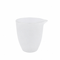 Traditionelles Chinesisches Liuli-Teeservice Jade-Weißes Gaiwan Teetassen-Set Kristallglas-Kunsthandwerk für Party und Restaurant