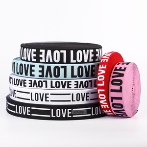 Banda Elástica Jacquard Personalizada con Patrón de Alfabeto en Nailon, Cinta Elástica de Alta Elasticidad para Ropa - Product Image 3