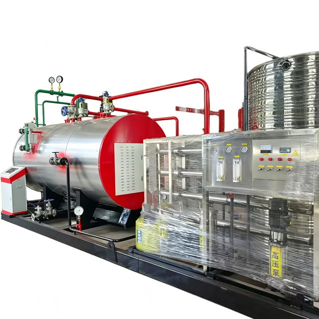 China Industrial 2ton Electric Hot Water Steam Boiler High Efficiency and Energy Saving for Factory Workshops