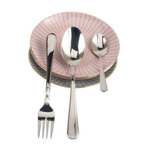 Incluye cuchillos/tenedores/cucharas, diseño moderno y juego de cubiertos con espejo pulido - Product Image 5