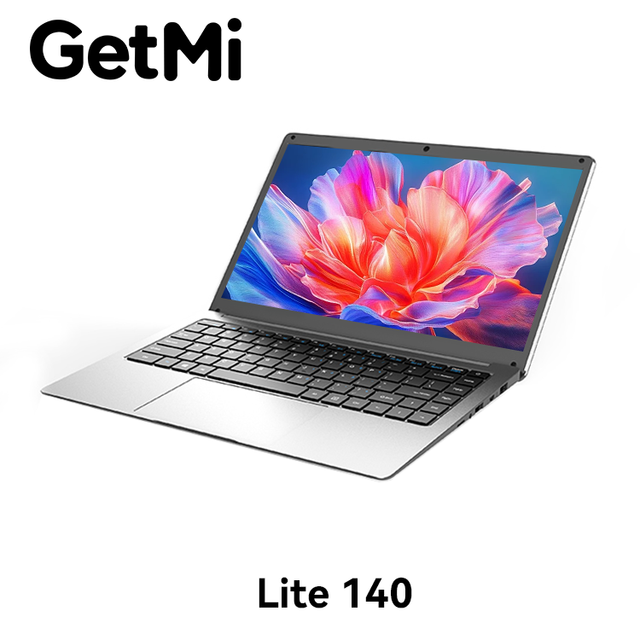GetMi Lite 140 Newest Model 14 Inch Ultra Thin Notebook Computer Win11 Student Laptop Cheap Price In Stock Ordinateur Portable