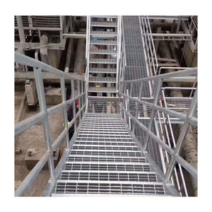 Escaleras Metálicas Prefabricadas de Acero Galvanizado Antideslizantes para Exteriores, Gran Oferta - Product Image 2