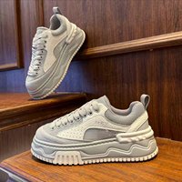 Shuo Yao 2627 – Nouvelles chaussures décontractées pour homme, style rétro, respirantes, à semelle épaisse, en maille, avec fermeture auto-agrippante, en caoutchouc
