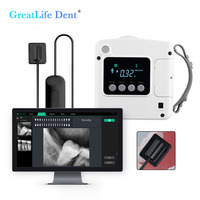 Unité de radiographie vétérinaire 70kV 2mA rechargeable portable, appareil de radiographie dentaire sans tremblement, 500 images avec accessoires