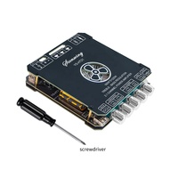 Carte d'amplification audio Bluetooth 2.1 canaux YS-HT21 TDA7498E 200W HiFi avec module amplificateur de subwoofer, réglage des aigus et des basses, entrée USB et AUX