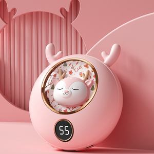 Chauffe-mains portable rechargeable intelligent avec écran LED, chargeur de téléphone 2 en 1 USB et Type-C, câble de charge électrique réutilisable, 2025 - Product Image 2