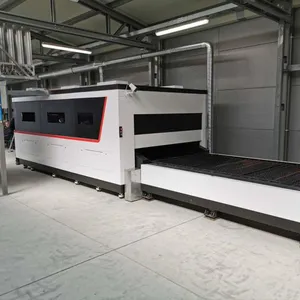 Yüksek son CNC Fiber lazer Metal kesme makinesi 10k 12k 15kw lazer kesici fiyat