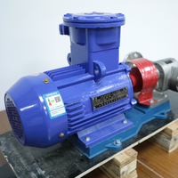 Bomba de transferencia de aceite crudo diésel de autosucción de alta temperatura y alta viscosidad bomba de aceite de engranajes de acero inoxidable de circulación