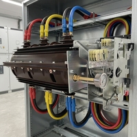 LIQIANG 24kV 630A Interrupteur de coupure de charge isolé au gaz SF6, Interrupteur à trois positions, Unité de distribution annulaire (RMU), Appareillage de commutation métallique encastré