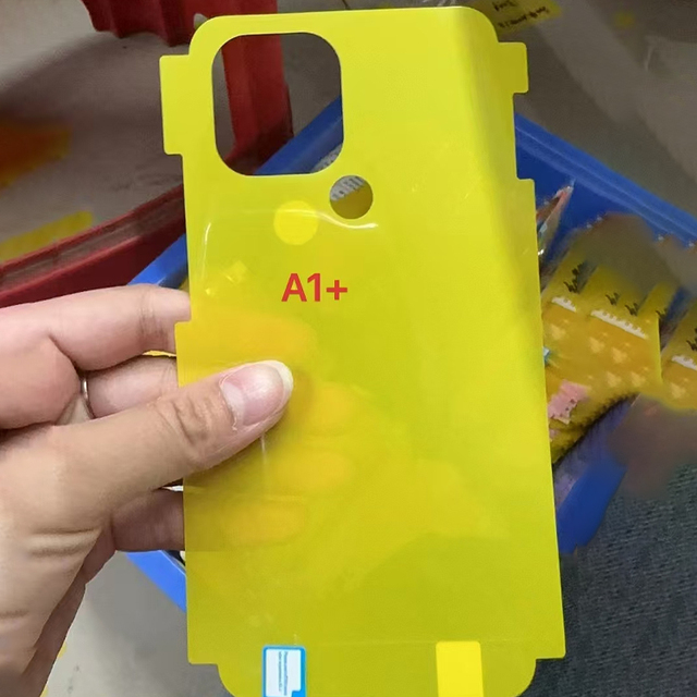 Soft Full Cove Front Back TPU ScreenProtector Back Transparent Film for Mobile Phone