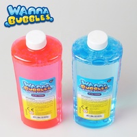 Vente flash d'été : Jouets à bulles d'eau en plastique de 32 oz / 1000 ml, liquide à bulles WANNA BUBBLES