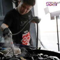 SGCB Nettoyeur Vapeur Haute Température pour Voiture, Détail Automobile et Nettoyage Moteur