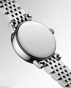 Reloj de cuarzo mecánico Longinesing de alta gama, compacto y exquisito, con función de fase lunar, correa de cuero, resistente al agua. - Product Image 5