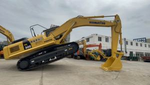 Excavadora usada Komatsu 300-8 a la venta de bajo costo con componentes de bomba de caja de cambios de motor central - Product Image 3