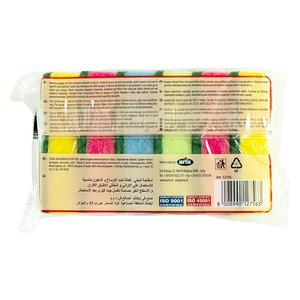 ชุดฟองน้ำสำหรับงานหนัก 6 ชิ้น สีต่างๆ 12756 - Product Image 2