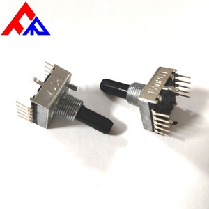 Interruptor Rotatorio de Plástico Personalizado al por Mayor de Fabricantes Profesionales, de 1 Polo, 2 Polos, 4 Posiciones, 5 Posiciones, 17 mm - Product Image 4