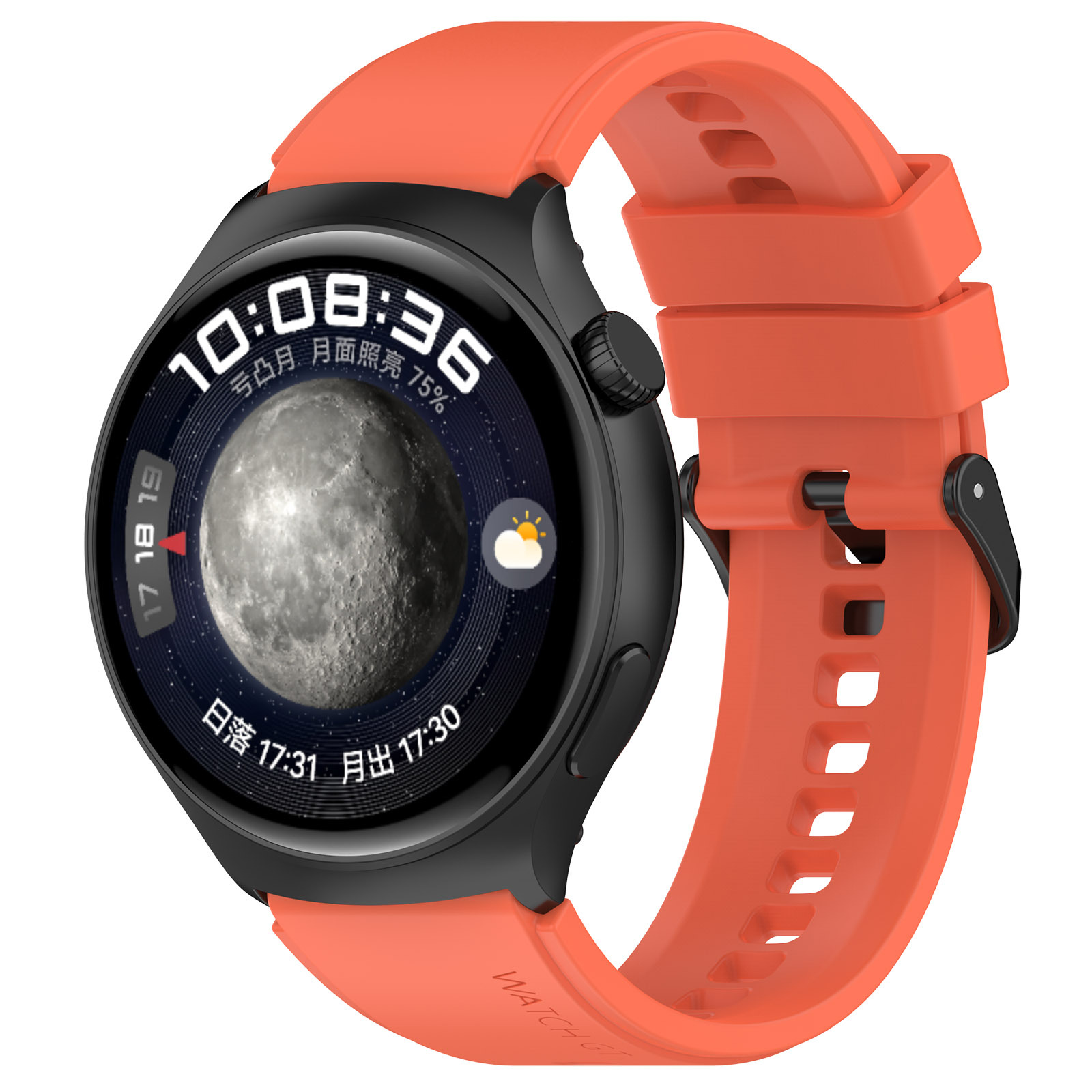 Dynamic Orange (Black Button)