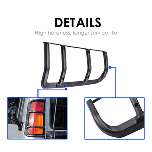 Kit de couvercles de feux arrière Land Rover, paire en plastique, fixation par vis, 1999-2004 - Product Image 5