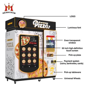 Nuevas <span class=keywords><strong>Ideas</strong></span> de Negocio: Distribución de Comida Rápida, Máquina Expendedora de Pizza con Pantalla Táctil de 55 Pulgadas, SDK, Gestión Basada en la Nube con Múltiples Métodos de Pago - Product Image 2