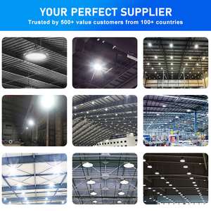 Éclairage industriel pour entrepôts, OEM&ODM, IP65, luminaire suspendu UFO en aluminium, garantie 2 ans, éclairage solaire - Product Image 4