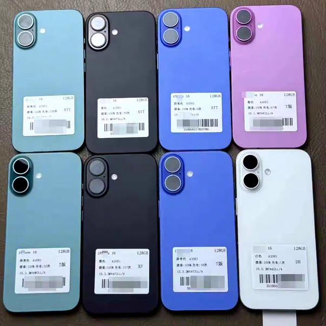 2026 Us Version for Phone16 New Arrivals 48MP Camera A18 Chip Original Unlocked Mobile for Phone 16 5G 6.1 Inch Cell Smart Phone