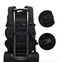 Sac à dos de voyage étanche pour ordinateur portable 15,6 pouces grande capacité avec port USB, vente en gros directe usine