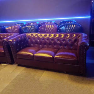 Conjunto de <span class=keywords><strong>Muebles</strong></span> de Bar Estilo Americano Personalizado, Mesa de Pub de Madera Maciza con Sillas y Bancos - Product Image 3