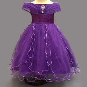 Vestidos de Novia Elegantes de Hombros Descubiertos para Niñas, Nuevo Modelo de Taobao - Product Image 5