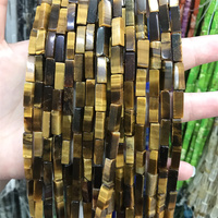 En gros 4*13mm Pierre Naturelle Cylindre Tube Rectangulaire Perles Tube Entretoise Perles pour Bijoux