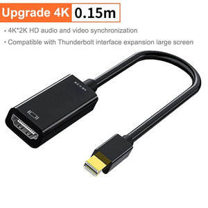 <span class=keywords><strong>Mini</strong></span> DisplayPort-HDアダプターMiniDPケーブルThunderbolt 2 4K 1080P HDTVコンバーター (MacBook Air 13 <span class=keywords><strong>Surface</strong></span> <span class=keywords><strong>Pro</strong></span>アダプター用) - Product Image 3