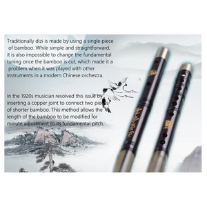 <span class=keywords><strong>Flauta</strong></span> <span class=keywords><strong>Dizi</strong></span> de Caoba Hecha a Mano JELO, Instrumento de Viento Tradicional Chino de Madera, 10 Orificios Abiertos, Escala C/D/E/G/F - Product Image 6