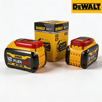 Batterie haute performance Dewalt 12.0Ah XR Flexvolt DCB612 20V/60V Max 21700 Cell Longue durée de vie Grande capacité Batterie Li-ion