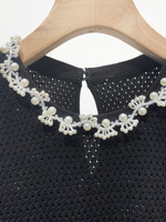 Nouvelle Collection Automne 2026 : Robe Longue Tricotée Femme à Manches Longues, Coupe Trapèze avec Volants et Ceinture – Élégance et Tendance Assurées
